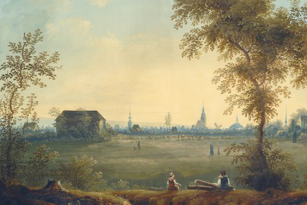 Gartenkirche, Stadtsilhouette