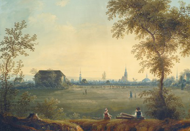 Gartenkirche, Stadtsilhouette